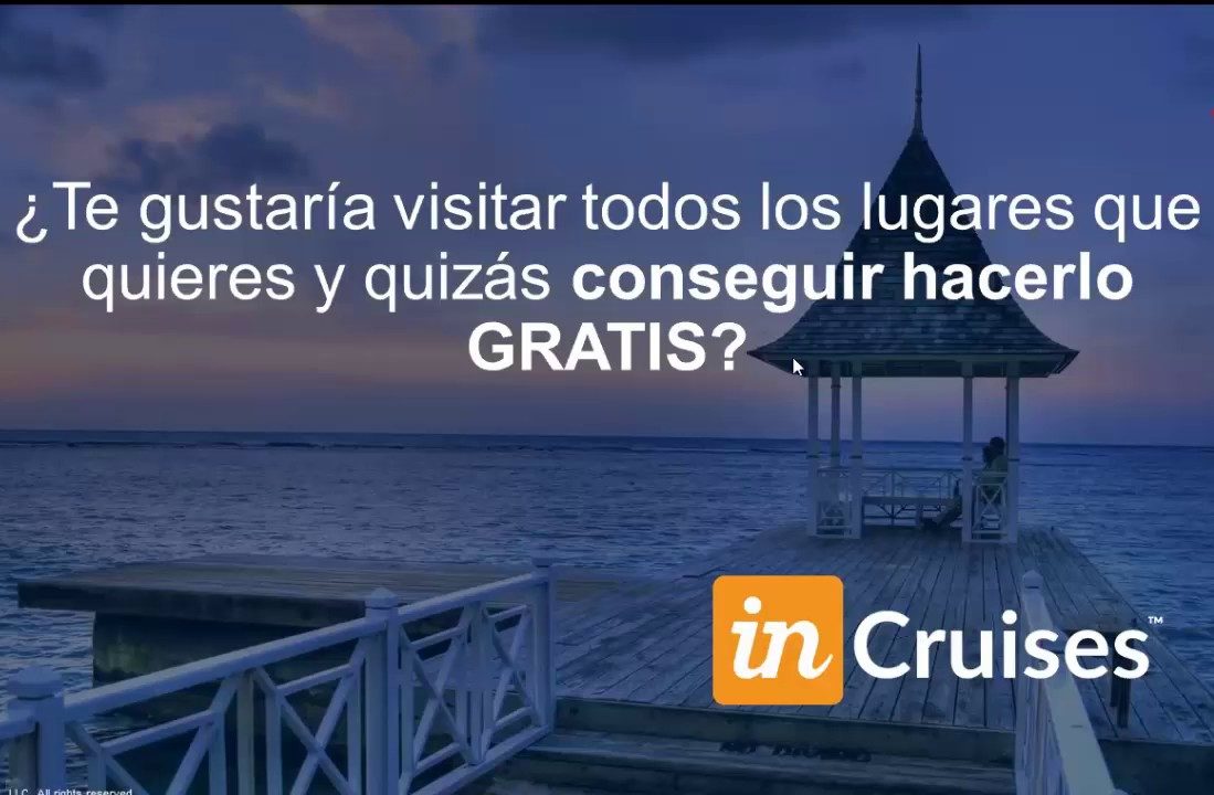 tarjeta promo viajar gratis incruises
